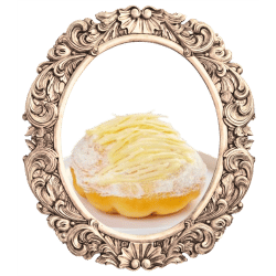 Framed Images of Premium Ensaymada - Luxuriously Soft and Rich Filipino Bread